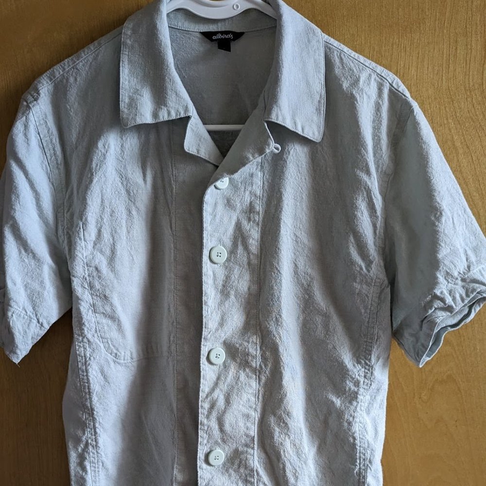 Allbirds Linen Summer Shirt Small